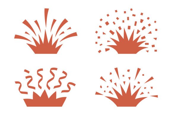 Download Confetti Popping Streamer Vector Design - Vector Collection