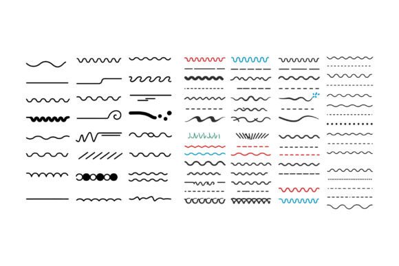 Download Diverse Collection of Decorative Lines I - Lines Collection
