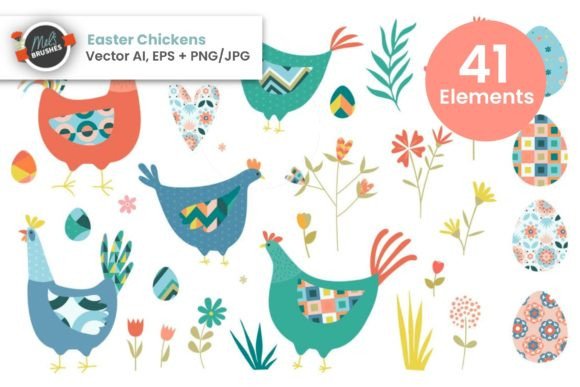 Download Easter Chicken Vector Clipart - Vector Collection