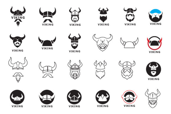 Download Viking Helmet Logo and Symbol Vector - Vector Collection