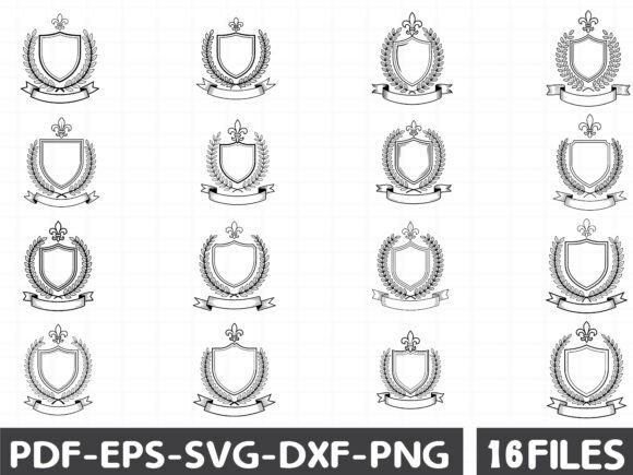 Download Royal Crest &amp; Shield Vector Bundle - Vector Collection