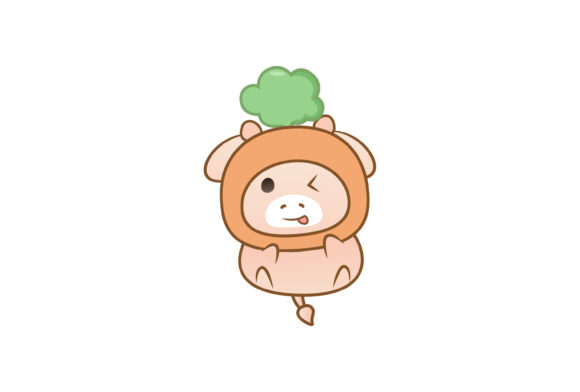 Download Doll Illustration Cow Design - Premium Resources
